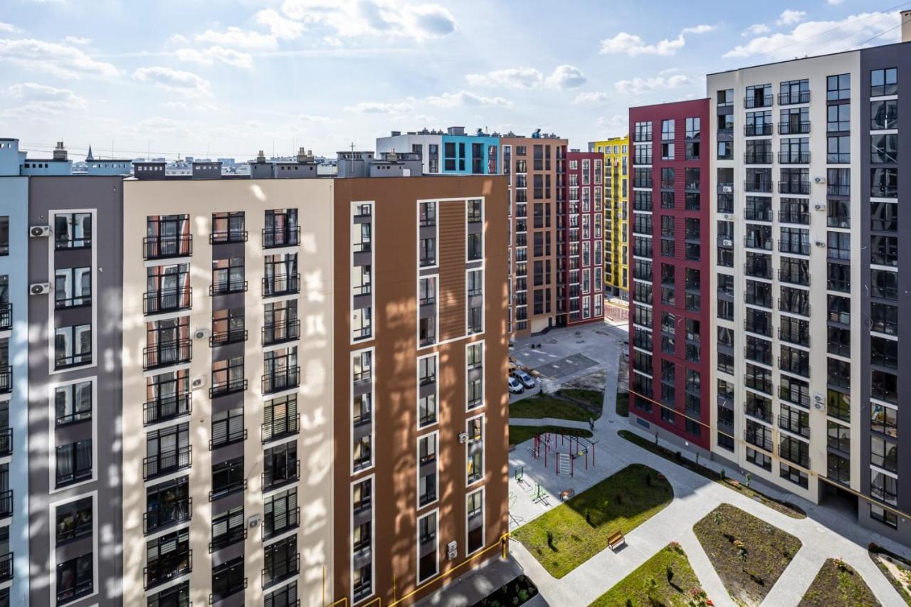 Апартаменты New Building On Shevchenko Street, Center Львов Экстерьер фото